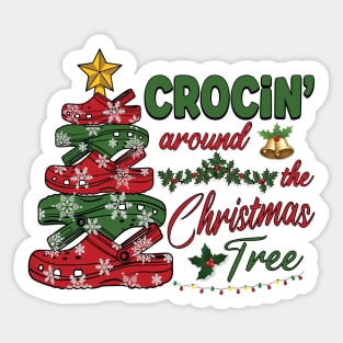 Crocin' Around The Christmas Tree Sticker
